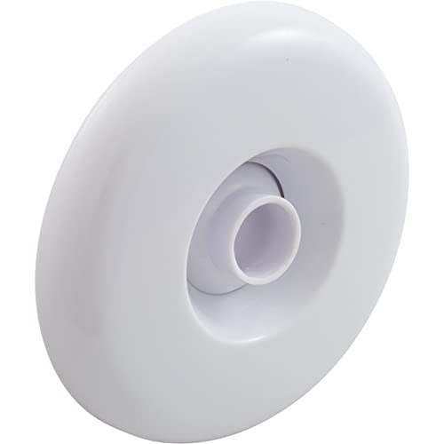 Balboa Water Group Escutcheon, BWG/GG Mini Jet, w/Dir Eyeball, Smth, White