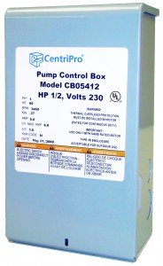 Goulds CB20412MC Submersible Pump Control Box, 2 HP, 230 V, 1 PH