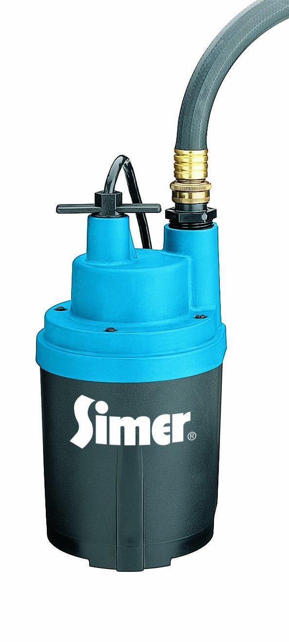 Simer 2330 Smart Geyser 1/4 HP Submersible Automatic Utility Pump
