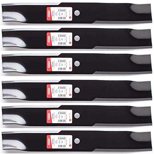 Oregon 6PK 93-010 High Lift Blades for 52 Bobcat 112111-02, 1211-02, 32022A
