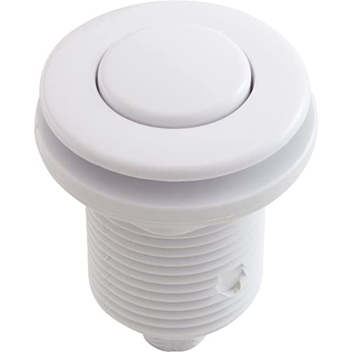 Balboa Water Group Air Button, 1-5/16" Hole Size, White