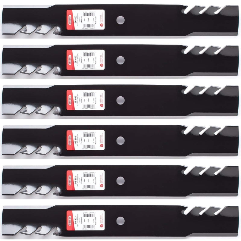 Oregon 6PK 96-803 G3 Gator Blades for 54 Toro 115-2454-03, 115-4999