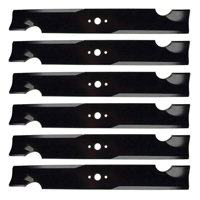 Oregon 6PK Mower Blades Replacement for Bad Boy 54 Deck 038-3000-00 038-5202-00 93-006