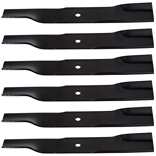 Oregon 6PK 92-044 High Lift Blades for 52 Dixie Chopper 30227-52T, 30227-52X