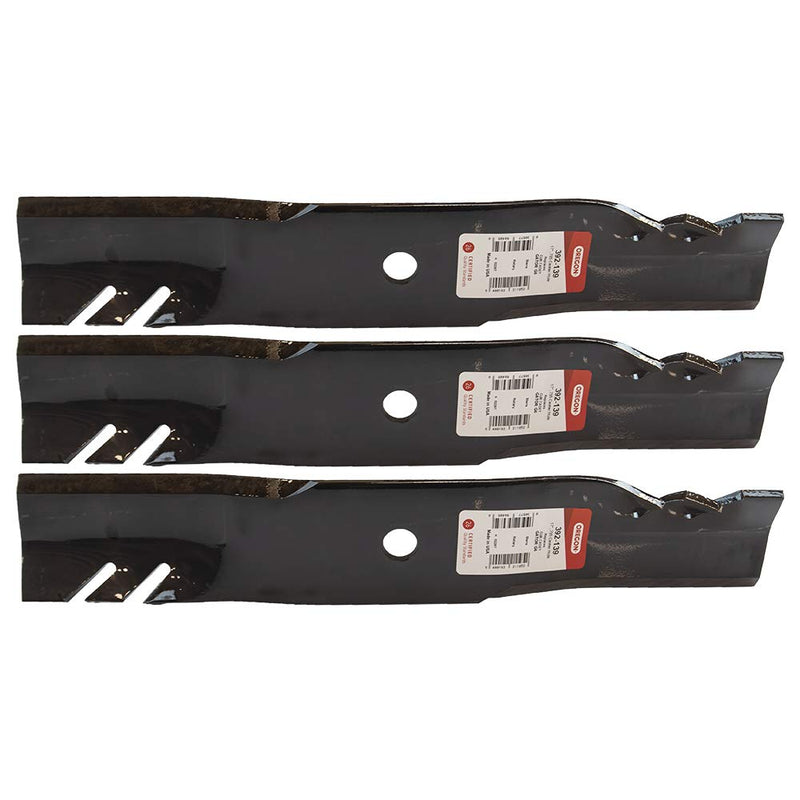 (3) 392-139 Oregon Blades Compatible With Cub Cadet 02005017-X, 1005336P