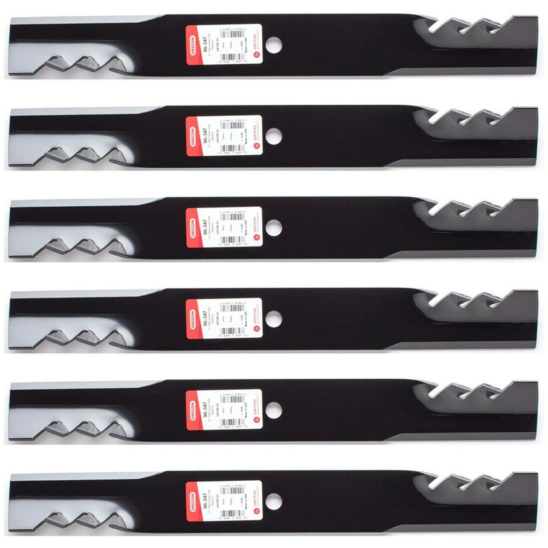 Oregon 6PK USA Mower Mulching Blades for Scag 61 481708 481712 482787 482879 Ferris 5101755