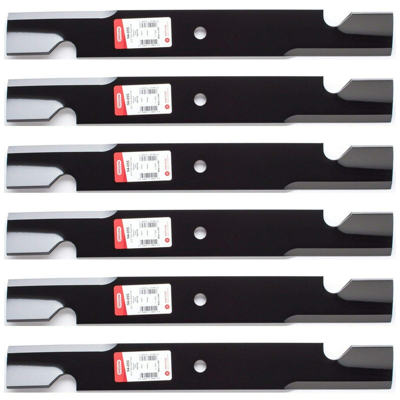6PK Oregon 94-055 Blades for Toro 105-7718-03 105-7715 105-7716 108-1114 105-7718 Hustler 602771