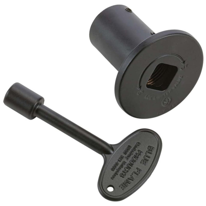 HPC Fire Replacement Flange & Key (UDFK-FB), Flat Black