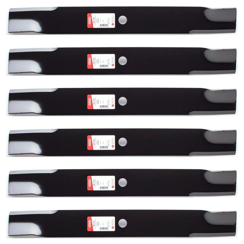 6PK Oregon 92-114 Blades for 72 John Deere M141669 M142514 M143749 TCU15882