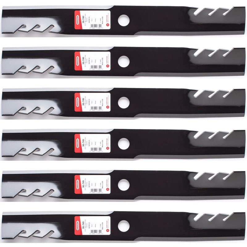 Oregon 6PK G3 Gator Mulching Blades 60 Fits Exmark 103-6393 103-6398 116-5174 96-749