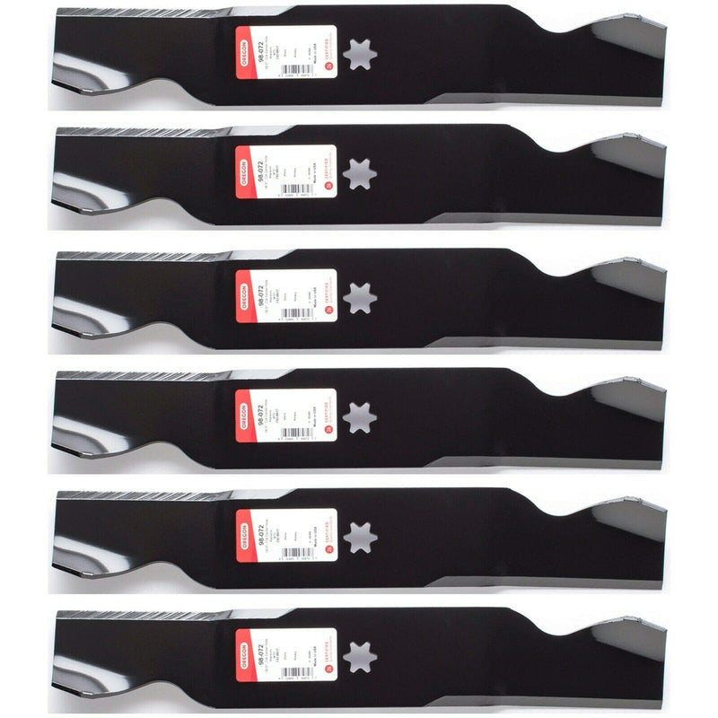 6PK Oregon 98-072 Blades for 54 MTD 742-0677 Cub Cadet 942-0677 Sears