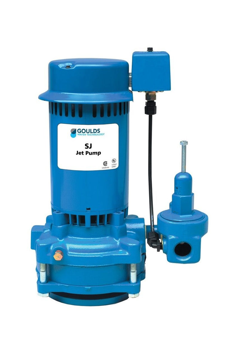 Goulds SJ10 1 HP Vertical Deep Well, Multi-Stage Jet Pump