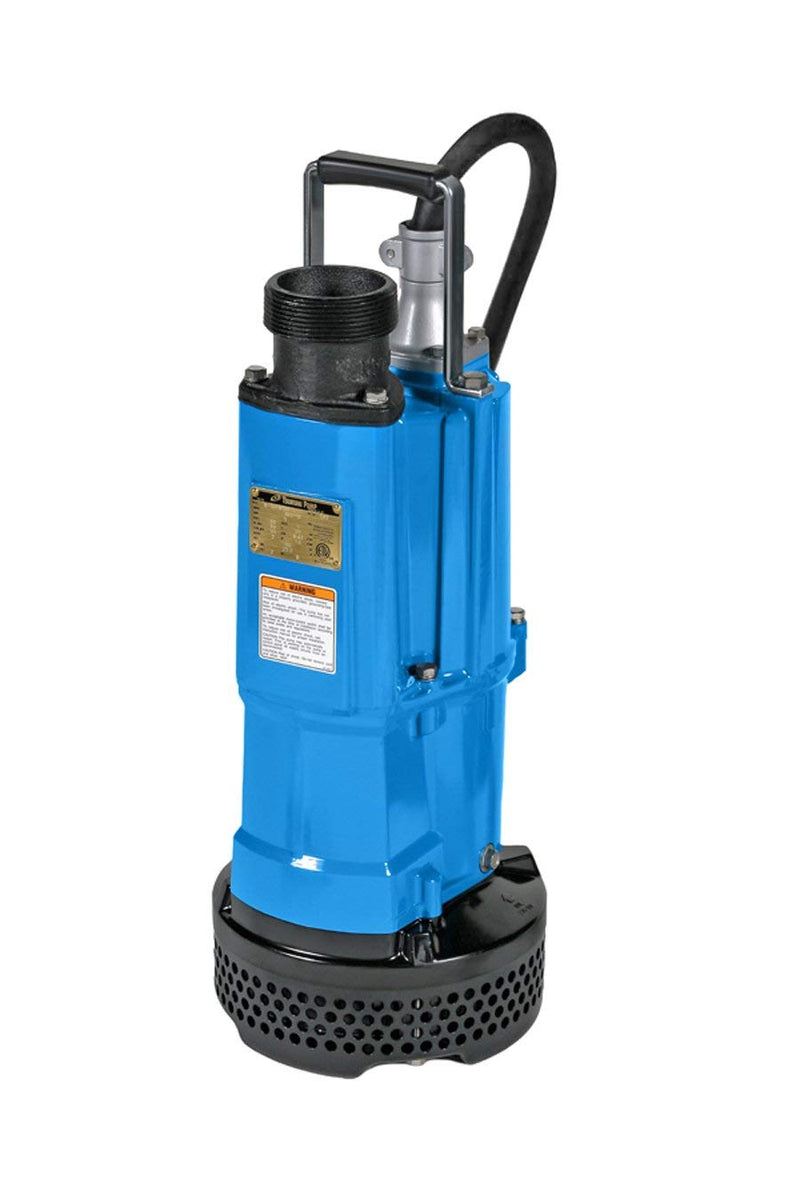 Tsurumi Pump NK2-15 3" 2HP Heavy Duty, High Head Submersible Dewatering Pump,Blue