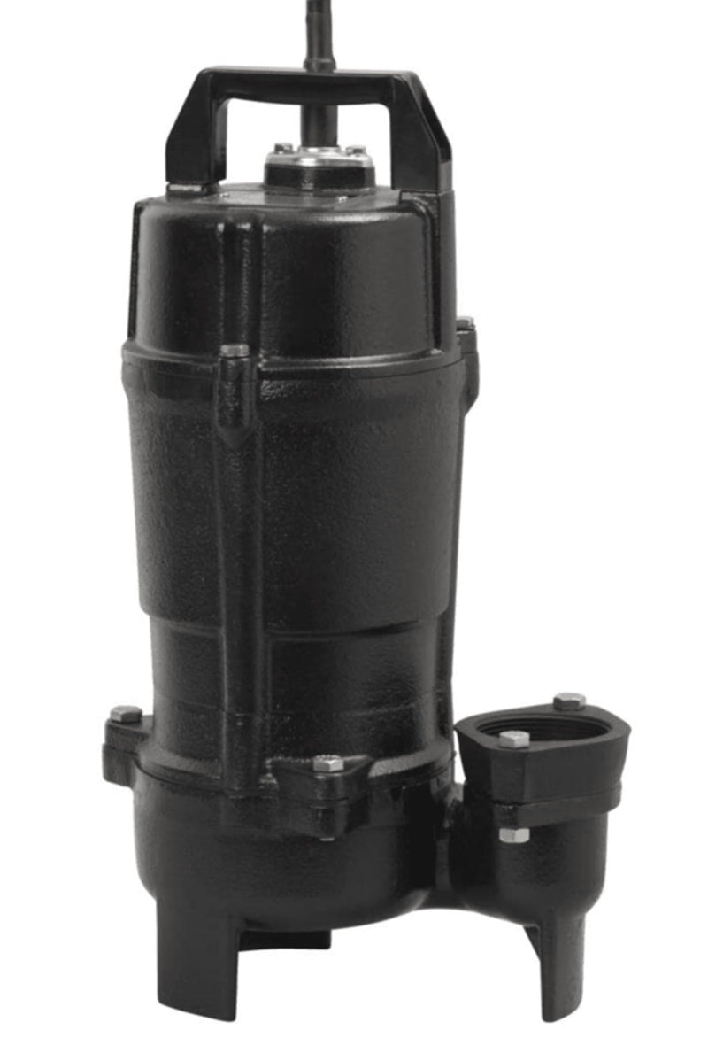 Tsurumi Pump 50UTZ2.75S 2" 1HP Automatic Submersible Sewage and Wastewater Sump Pump with Ball Float Attached