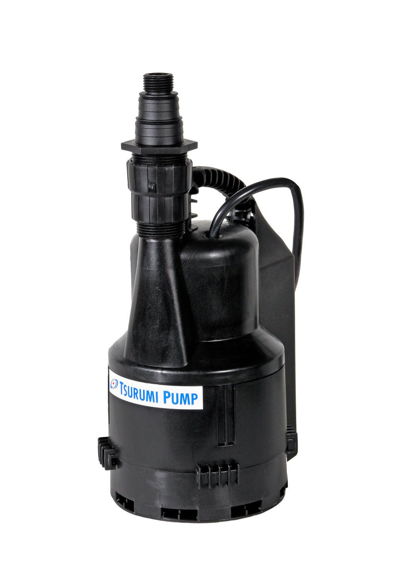 Tsurumi Pump F-13 | Submersible Clean Surface Water Pump | 1/4 HP, 115V, 1-1/4 in Discharge | Ideal for clean surface water applications | 38 GPM / 2280 GPH