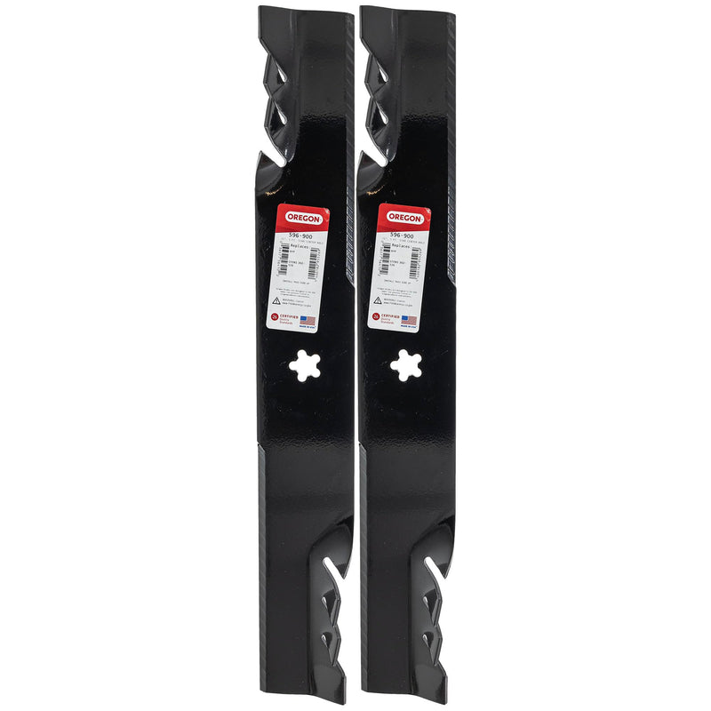 Longer Life 596-900 Gator Fusion G5 3-in-1 Mulching Blades to Replace