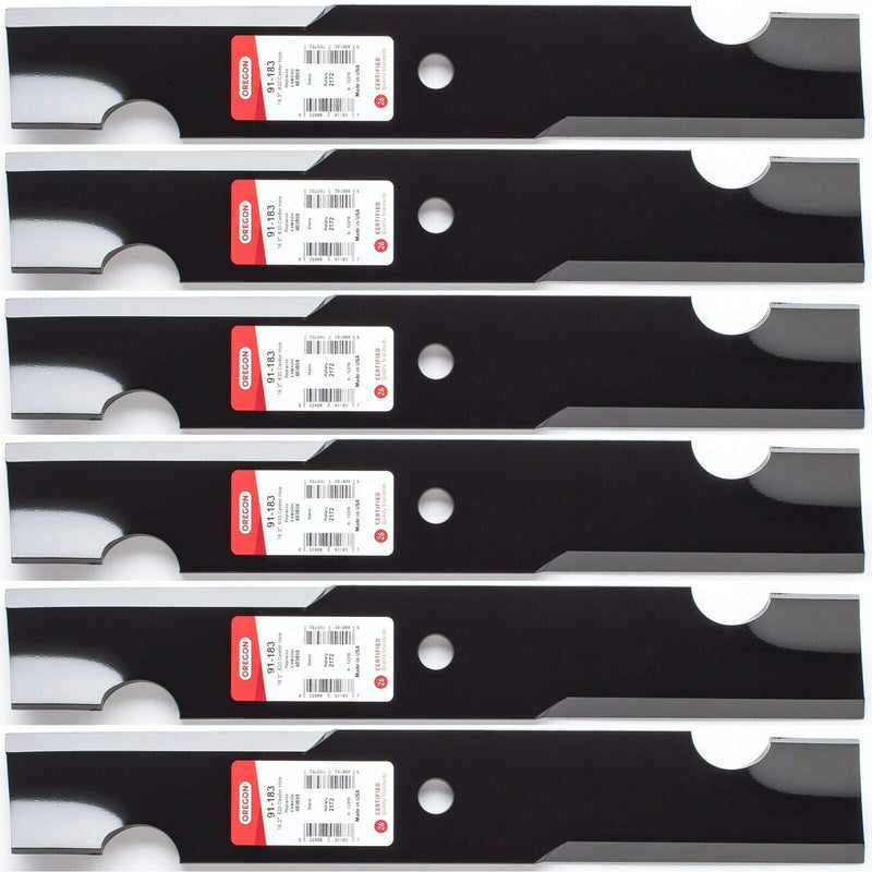 6PK Oregon 91-183 Heavy Duty Blade for Exmark 48¡± Viking VHS481GKA48300