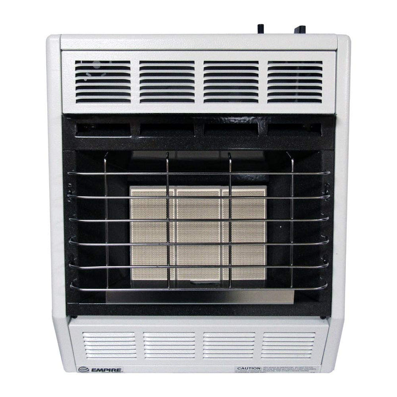 Empire SR18W Infrared Liquid Propane Vent Free Space Heater 18,000 BTU&