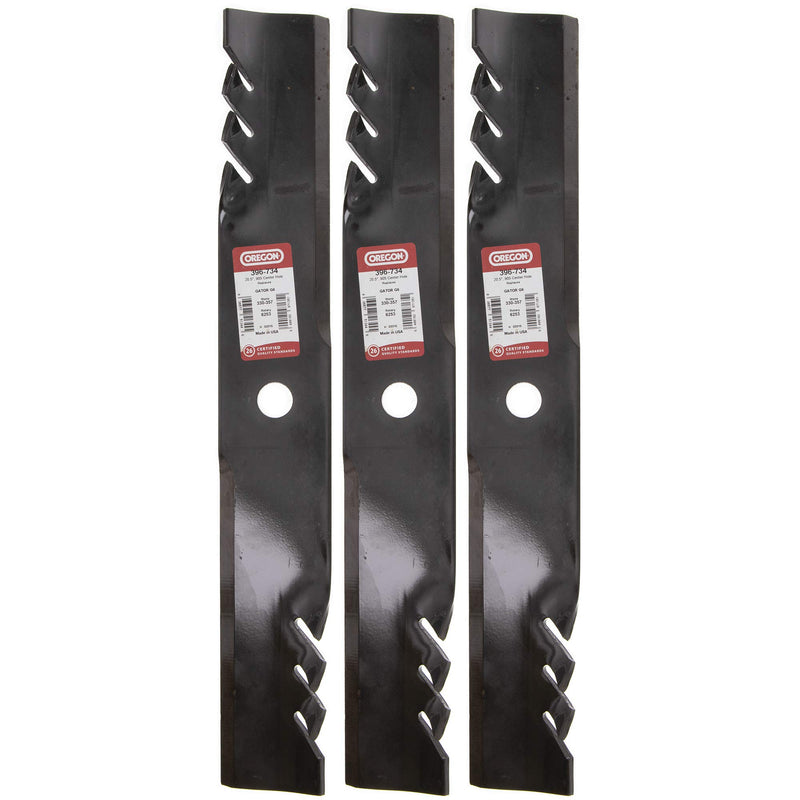 Set of 3 396-734 Gator Mulcher G6 Replaces John Deere AM100538, M87622